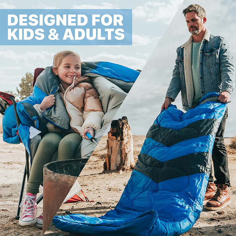 Sakerplus® Versatile Lightweight Sleeping Bag For Camping - Image 8