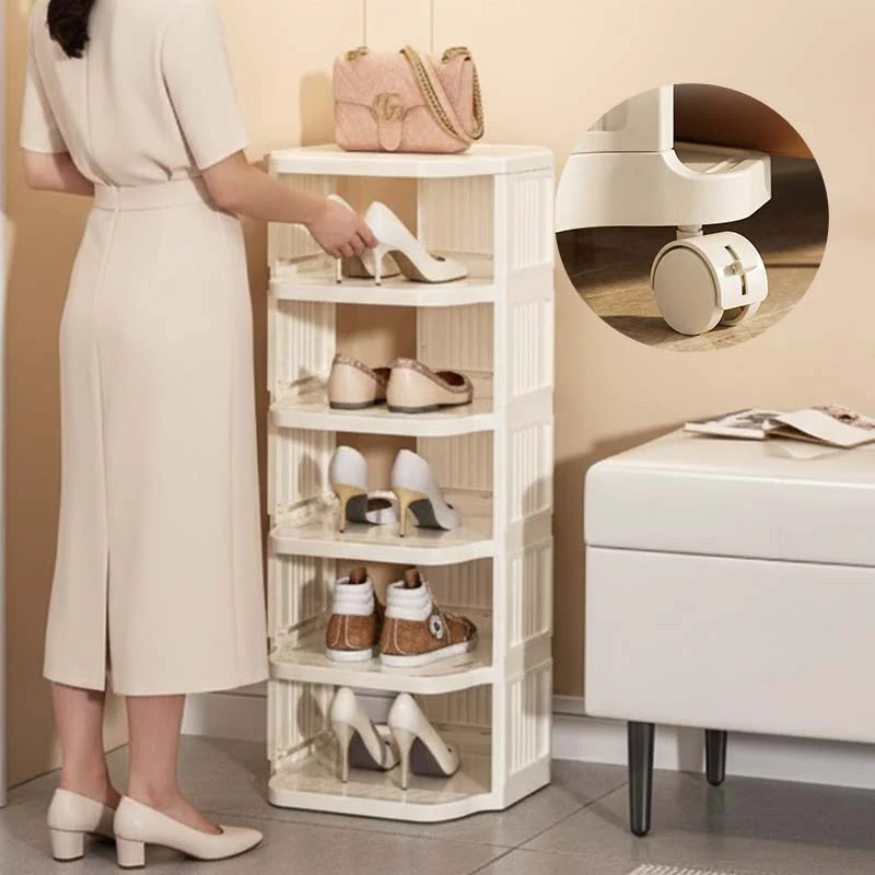 SakerplusĀ® Vertical Plastic Shoe Rack Organizer - Image 7