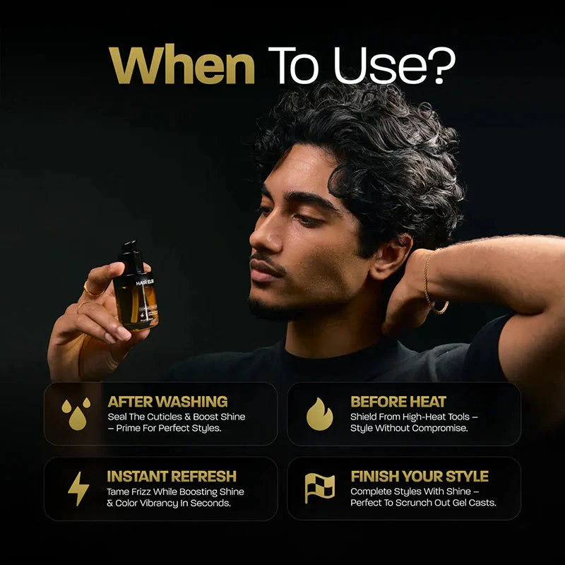 SakerplusĀ® Weightless Shine Serum For All Hair Types - Image 4