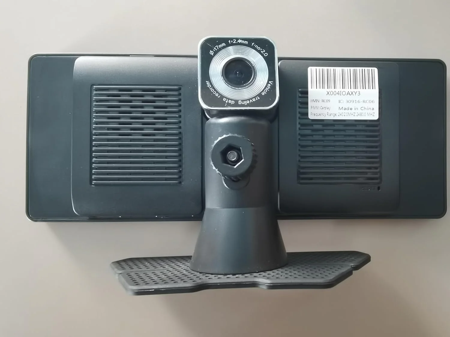 SakerplusĀ® Wireless Carplay Screen With 4K Dashcam