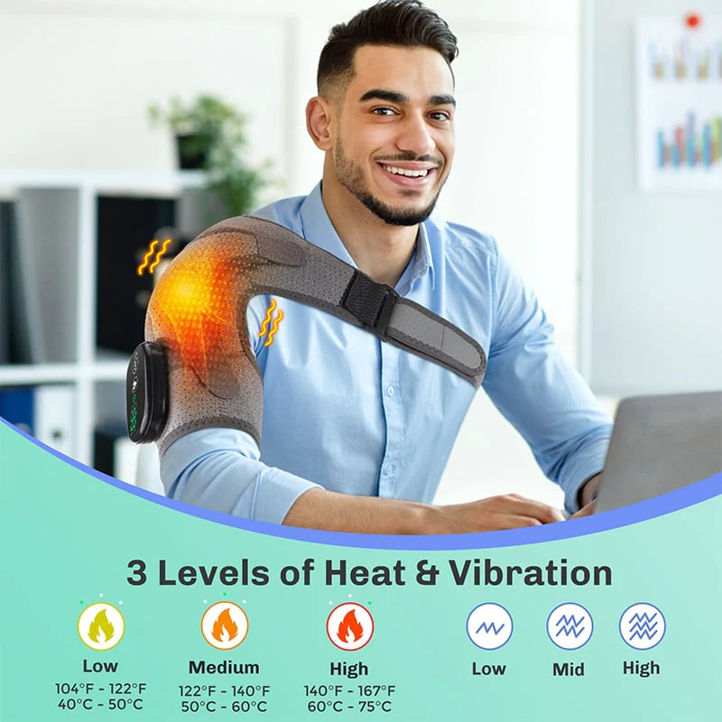 Sakerplus® Wireless Heated Shoulder Massager - Image 4
