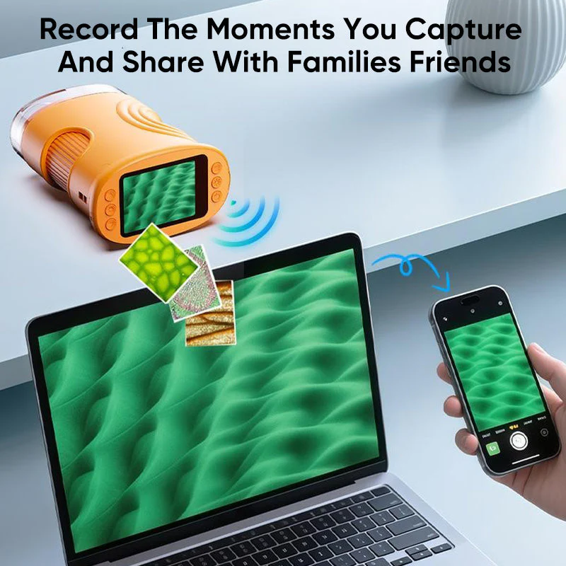 Sakerplus 1000X Handheld Digital Microscope - Image 5