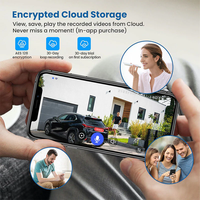 Sakerplus 1080P Wireless Security Camera - Image 3