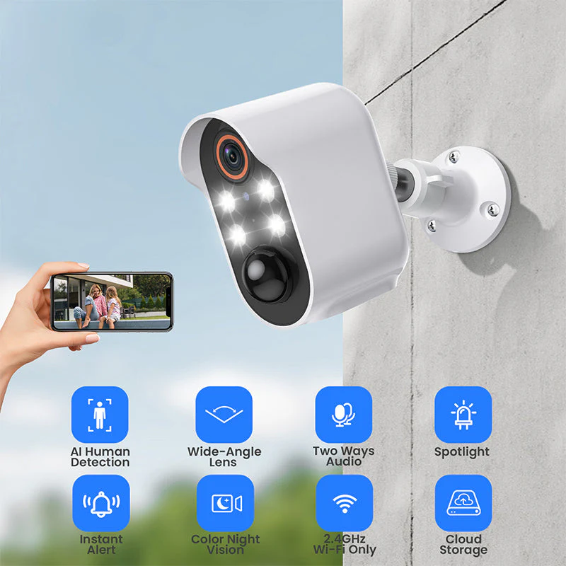 Sakerplus 1080P Wireless Security Camera - Image 7