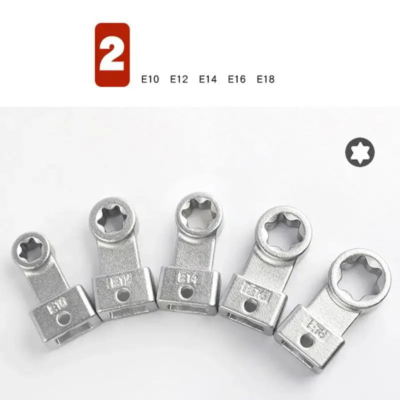Sakerplus 15Pcs Universal Belt Tensioner Pulley Tool Kit - Image 12