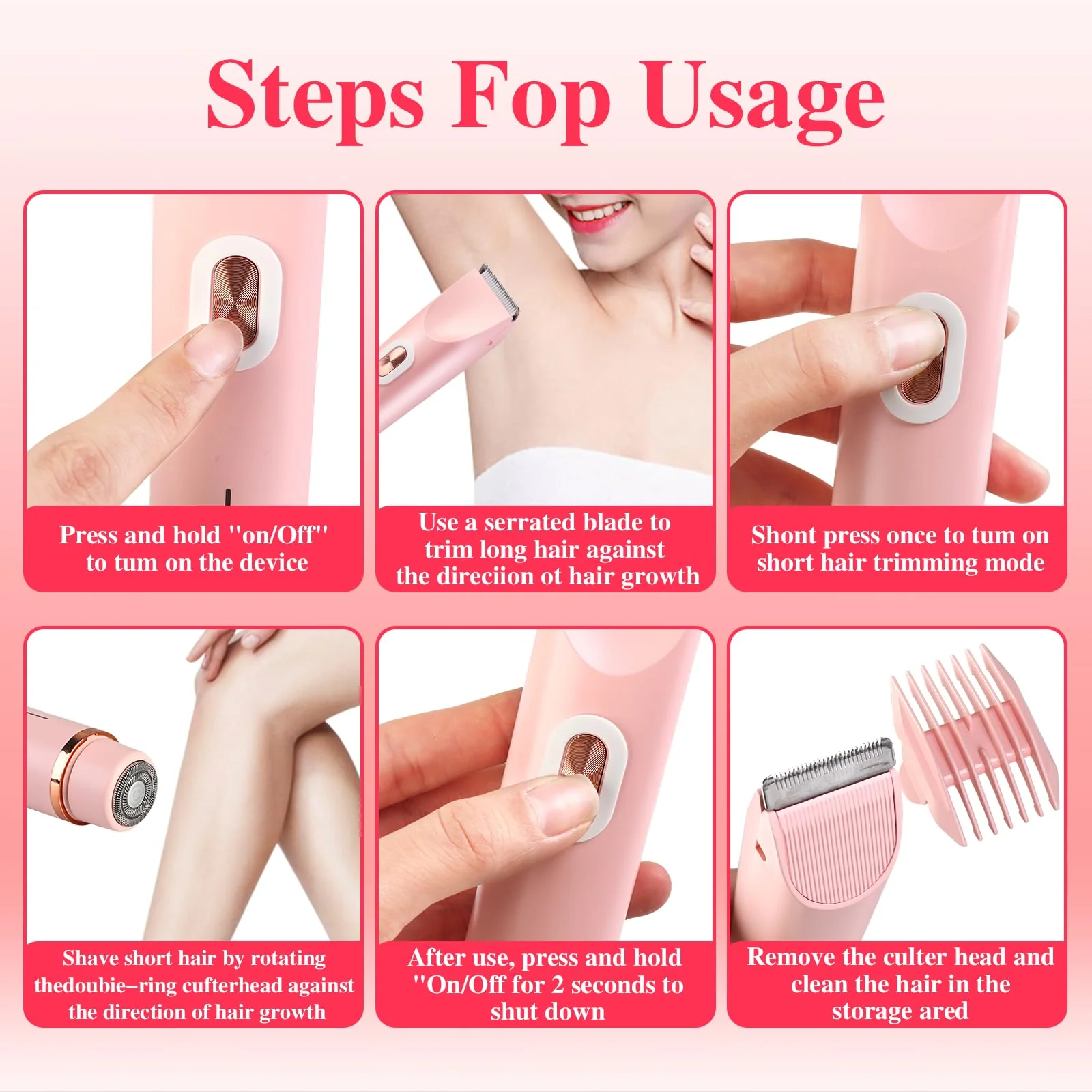 Sakerplus 2 in 1 Electric Shaver - Image 4