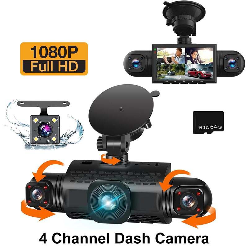 Sakerplus 4 Channel FHD Dash Cam - Image 10