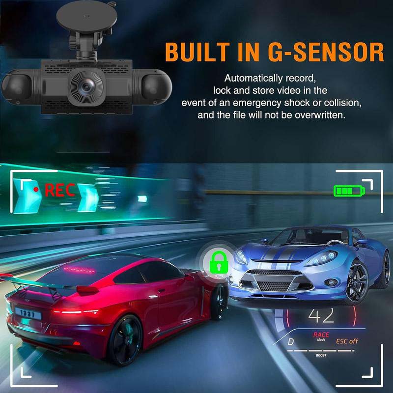 Sakerplus 4 Channel FHD Dash Cam - Image 3