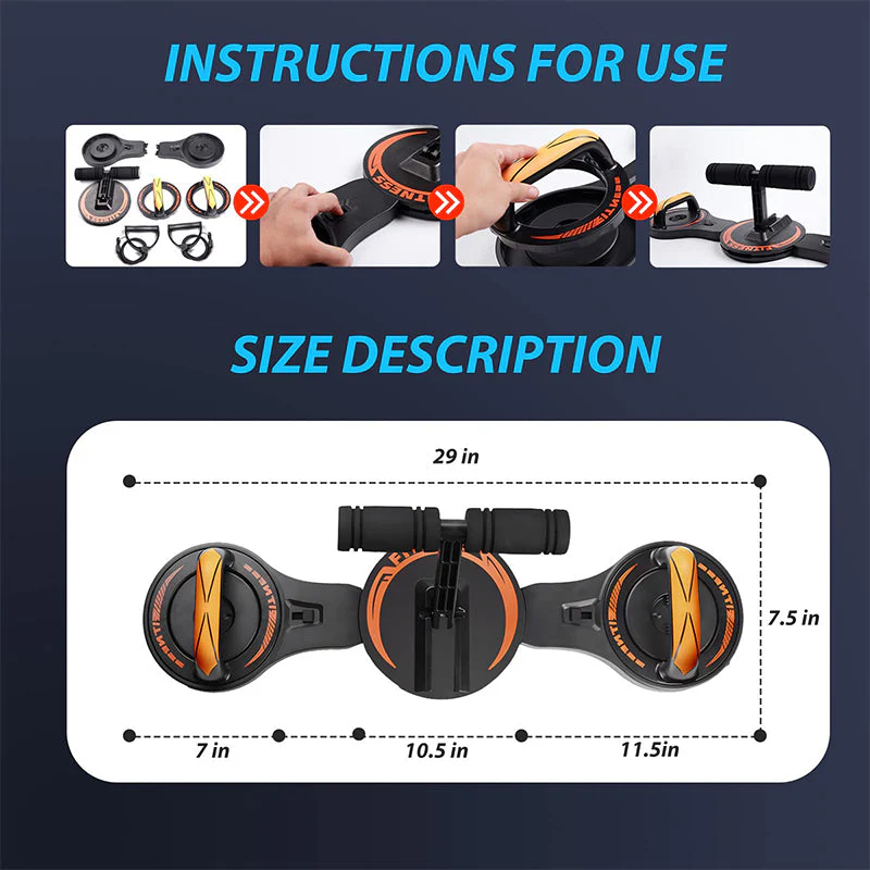 Sakerplus 4 in 1 Push Up Board - Image 12