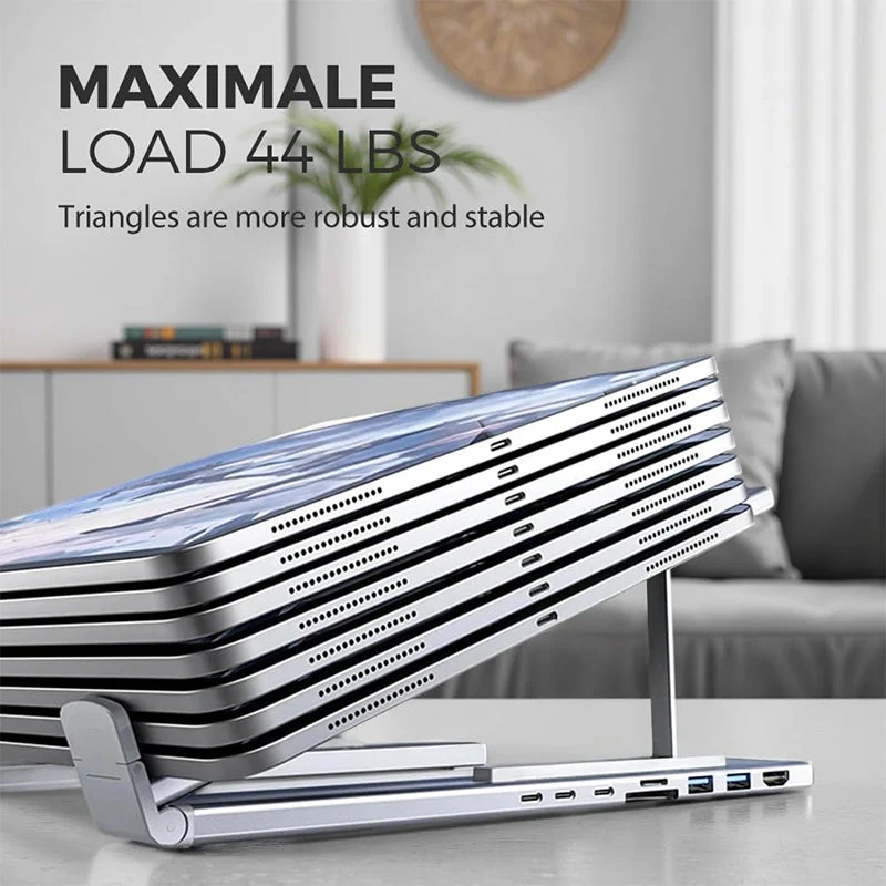 Sakerplus 8-in-1 USB-C Laptop Docking Station - Image 5