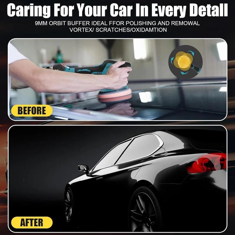 Sakerplus 8-Speed Cordless Car Polishing Machine - Image 3