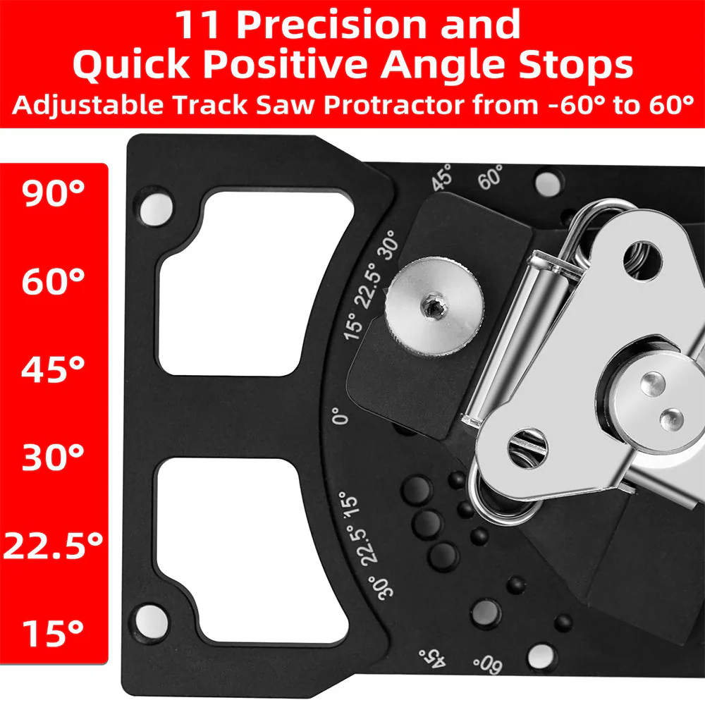 Sakerplus Adjustable Angle Track Saw Guide - Image 3