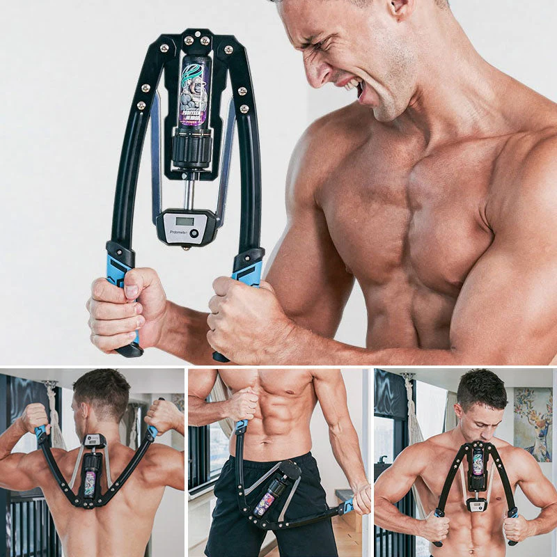 Sakerplus Adjustable Hydraulic Arm Strength Trainer (with LED counter) - Image 20