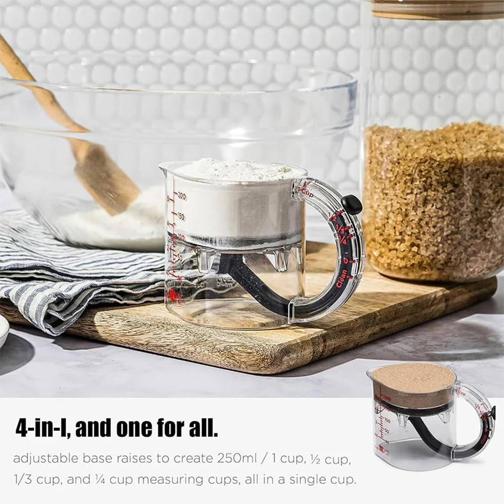 Sakerplus Adjustable Multi-Functional Measuring Cup - Image 4