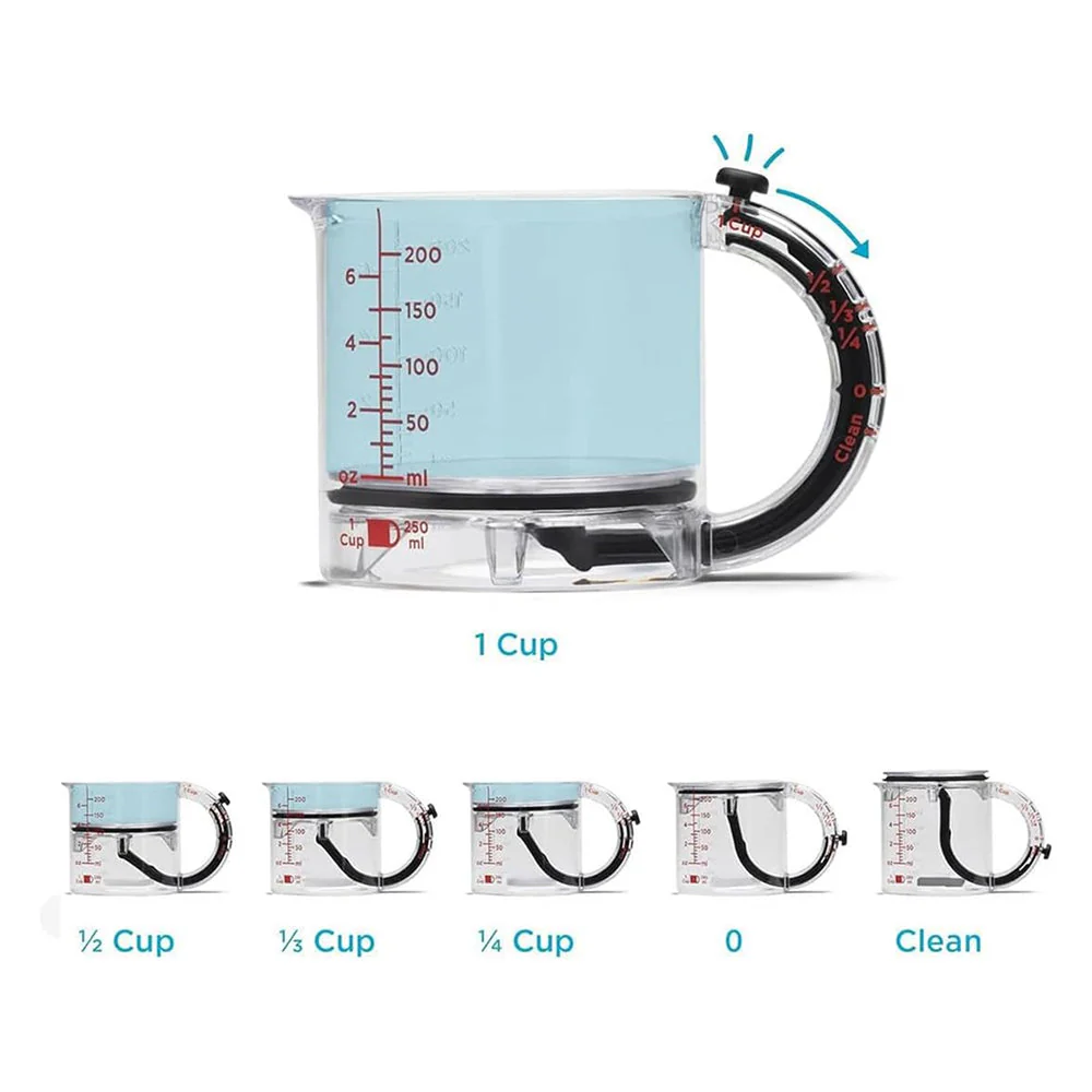 Sakerplus Adjustable Multi-Functional Measuring Cup - Image 9