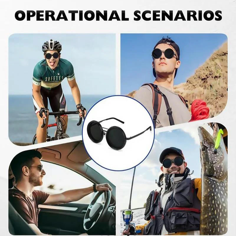 Sakerplus Adjustable Polarized Outdoor Sunglasses - Image 9