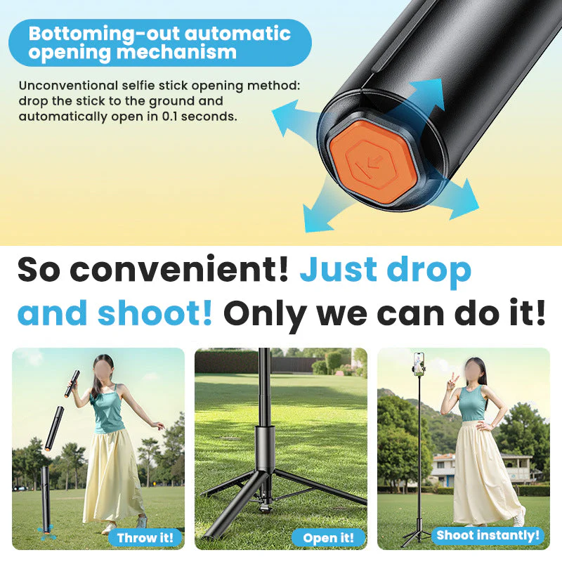 Sakerplus Automatic Magnetic Selfie Tripod Stand - Image 7