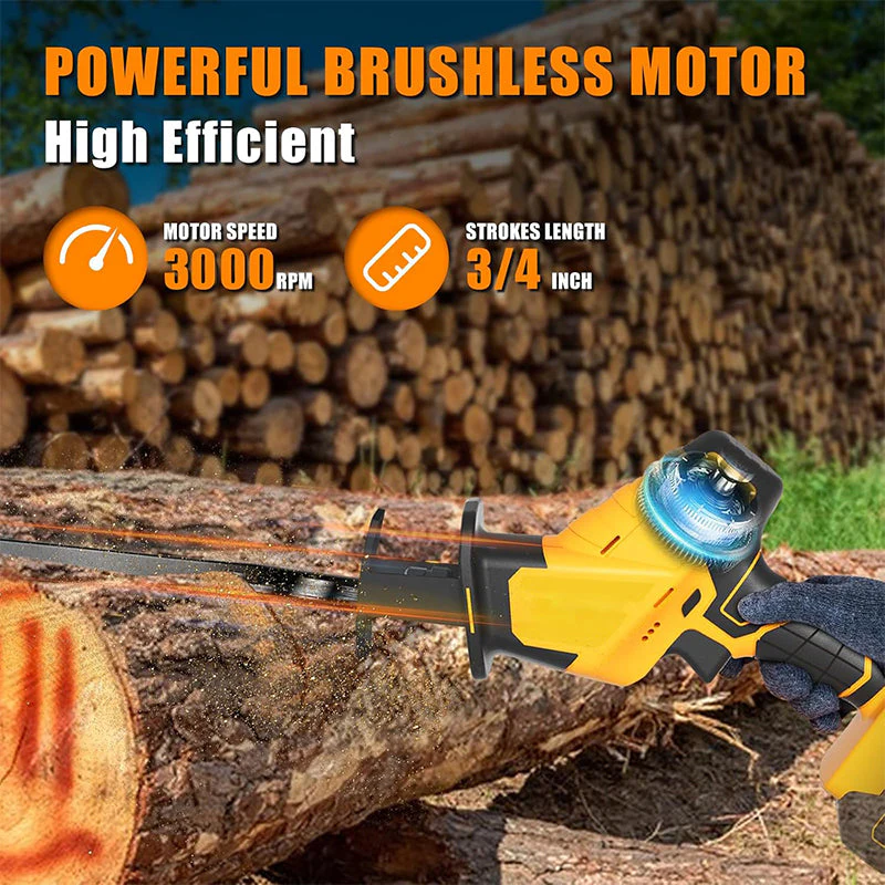 Sakerplus Battery-compatible wireless reciprocating saw - Image 3
