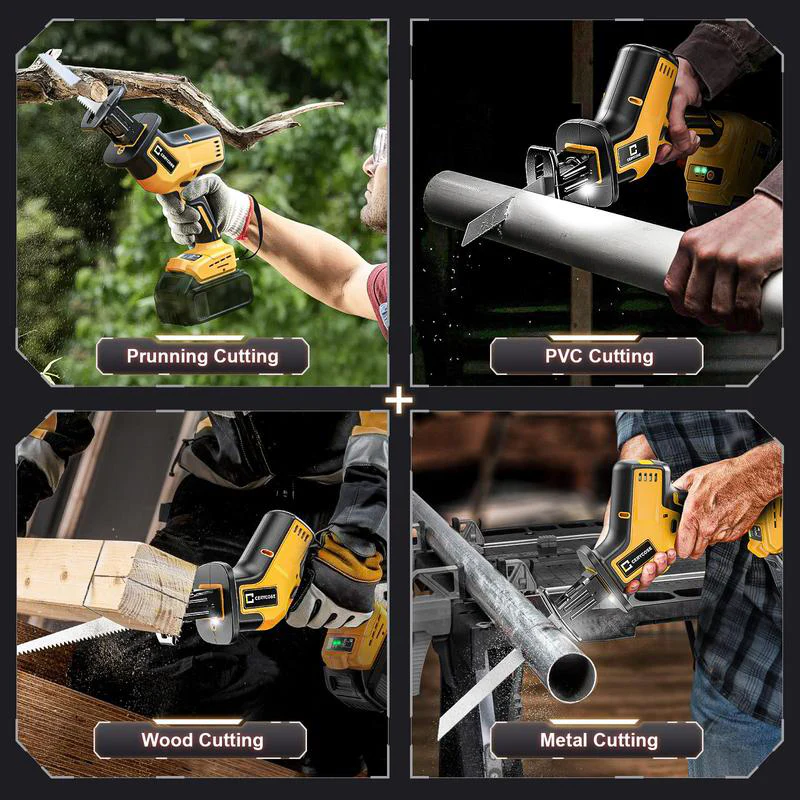 Sakerplus Battery-compatible wireless reciprocating saw - Image 6