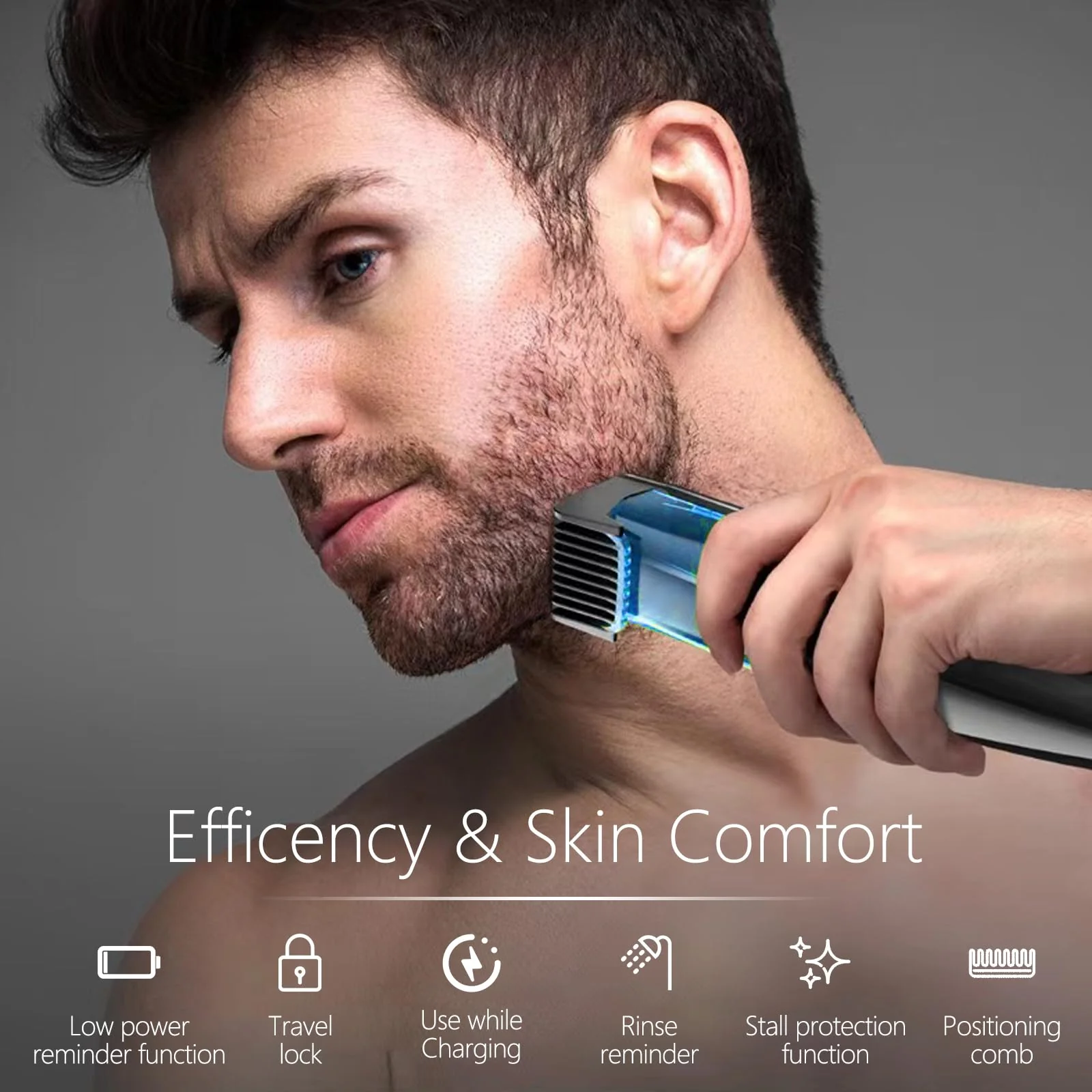 Sakerplus Beard Trimmer for Men - Image 11