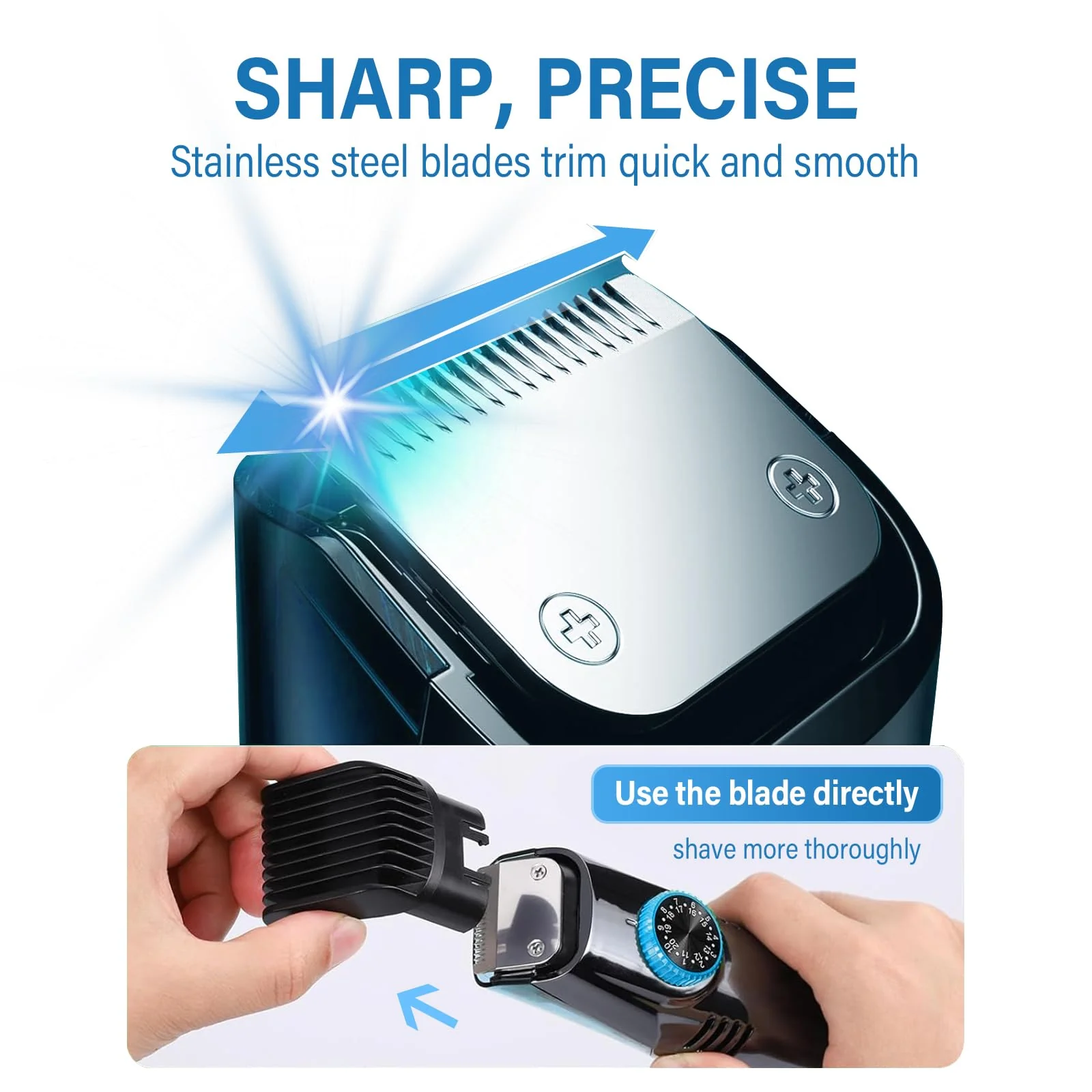 Sakerplus Beard Trimmer for Men - Image 12