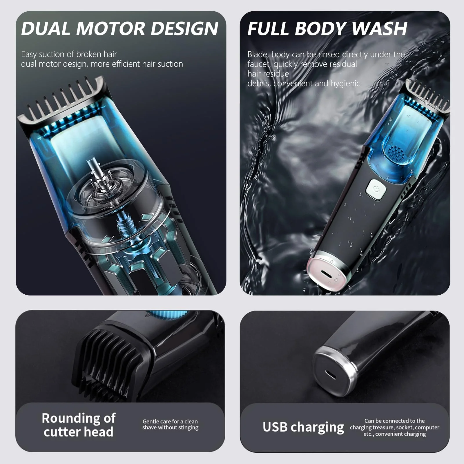 Sakerplus Beard Trimmer for Men - Image 16