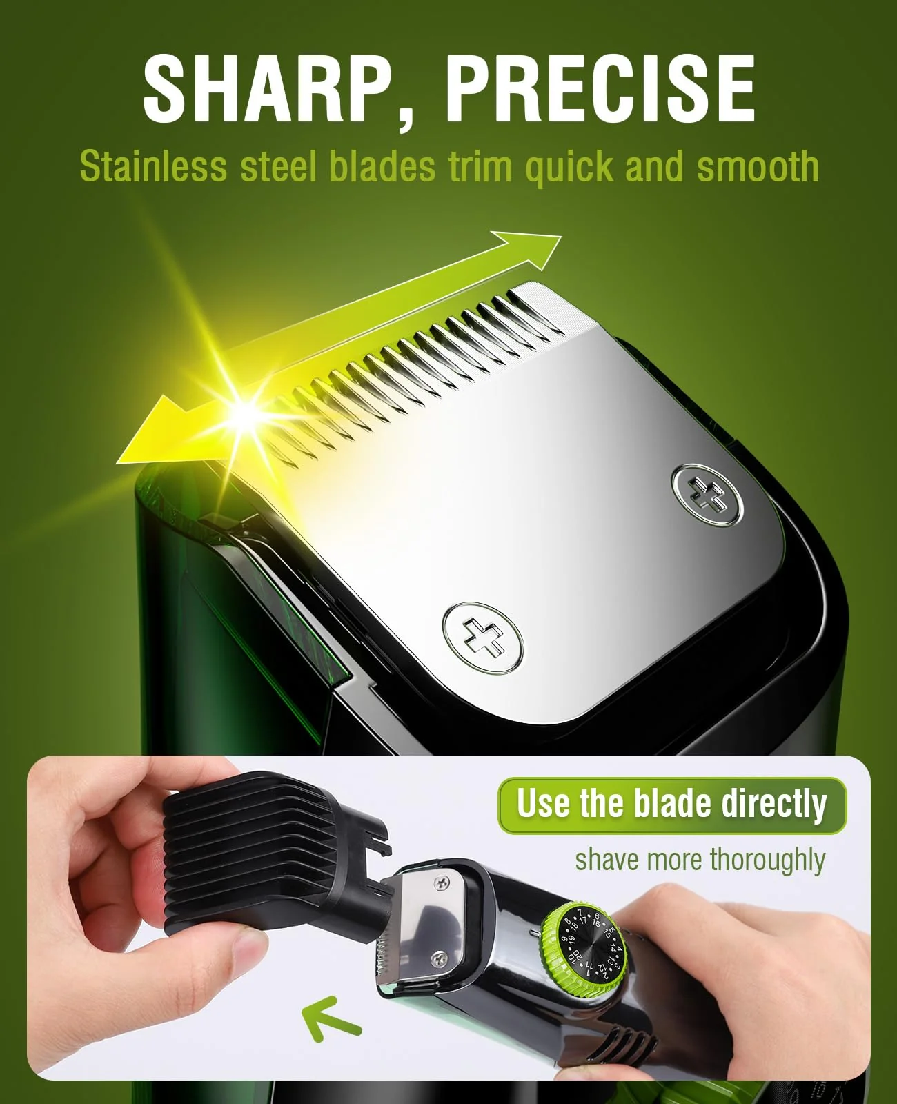 Sakerplus Beard Trimmer for Men - Image 5