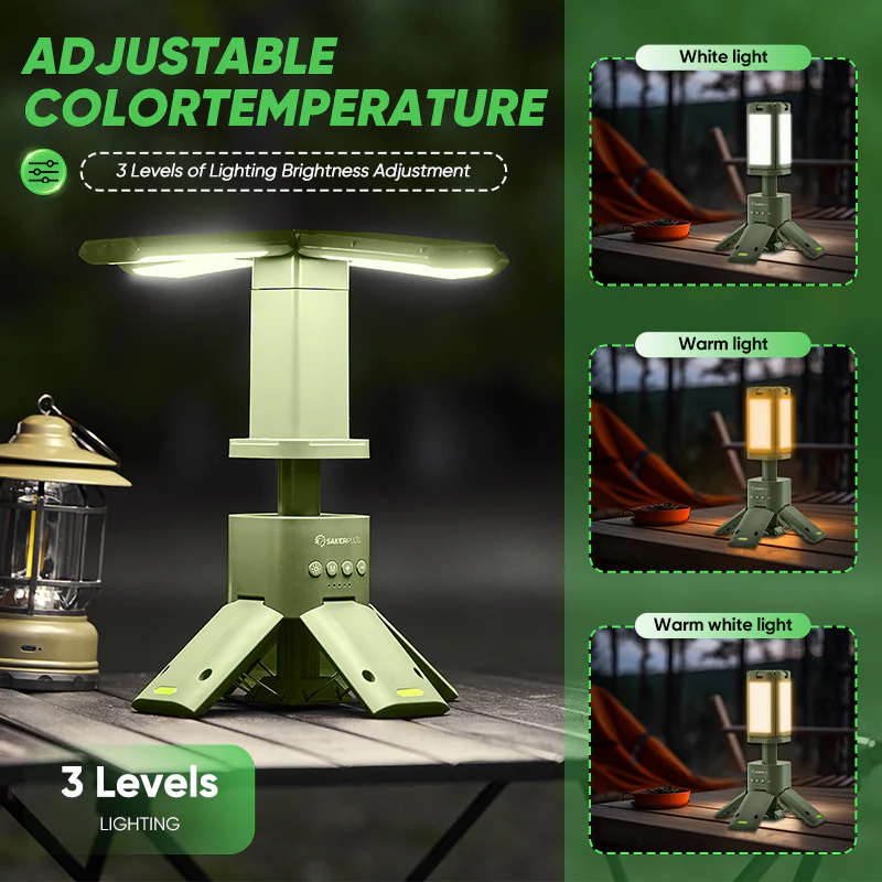 SakerPlus Retractable Windproof Camping Lantern - Image 5