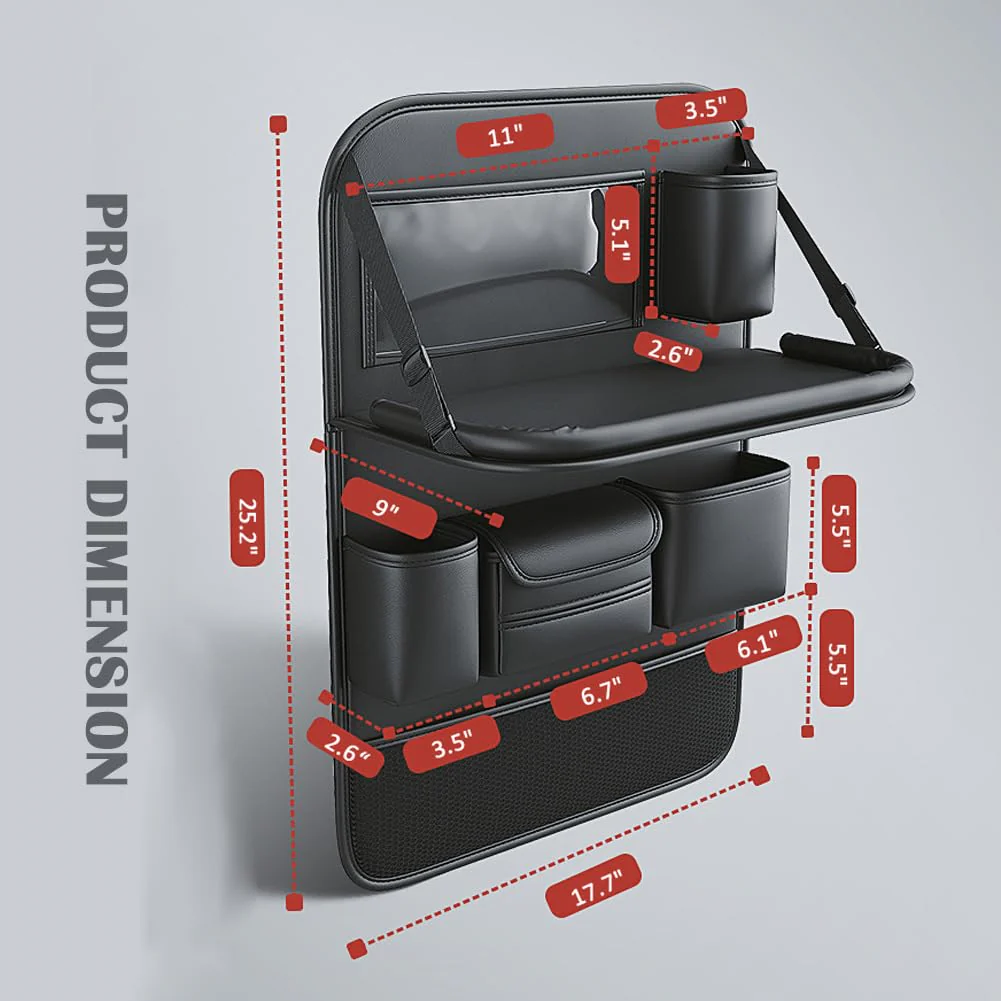 Sakerplus Car Seat Back Organizer - Image 8