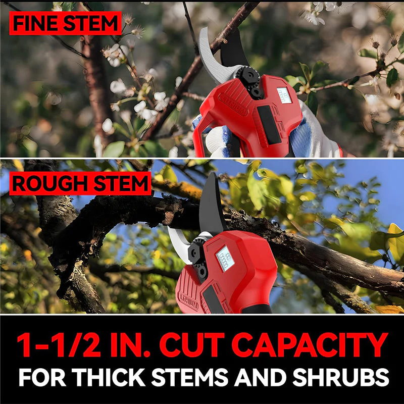 SakerplusĀ® Cordless Electric Pruning Shears Tool - Image 5