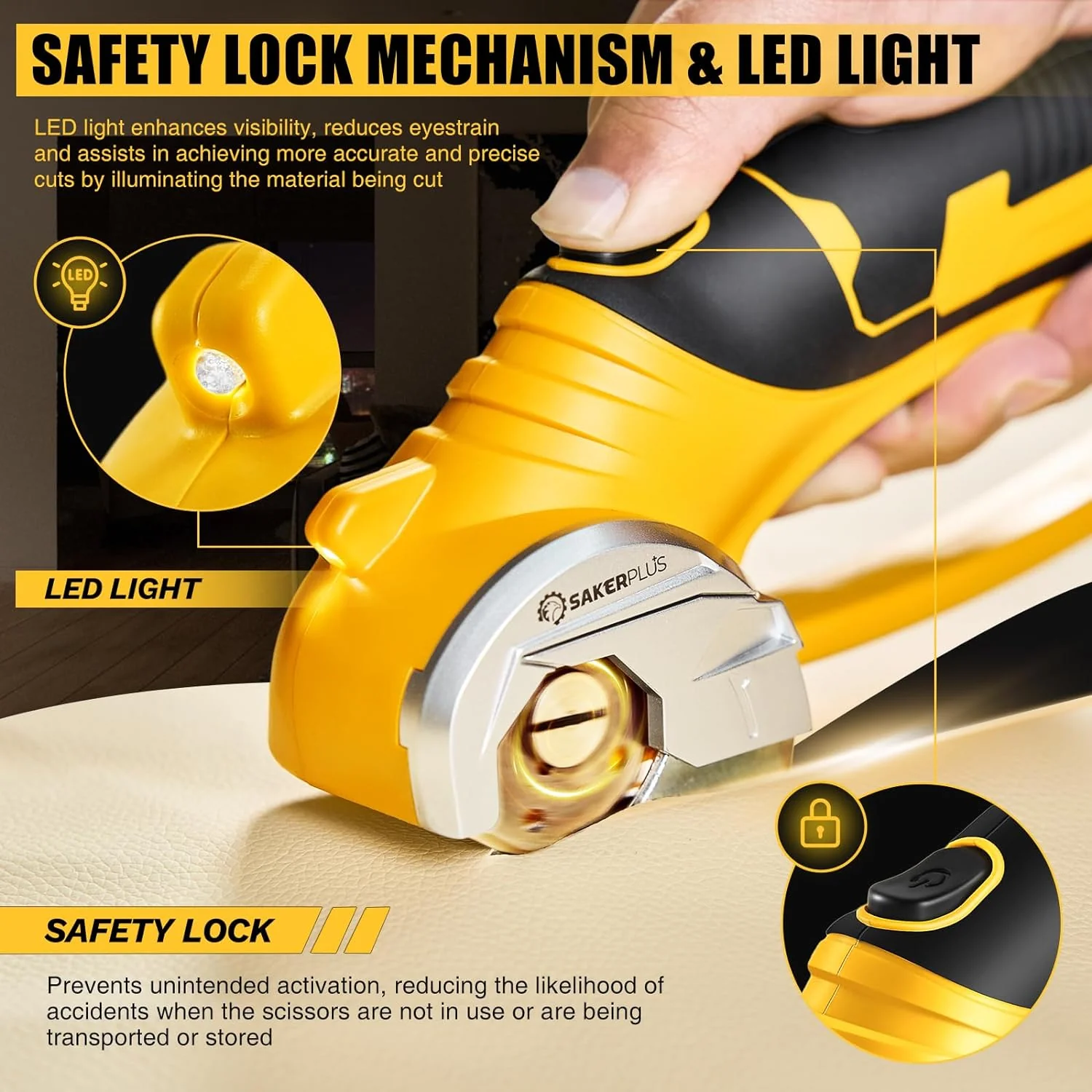 SakerPlus Cordless Electric Scissors - Image 4