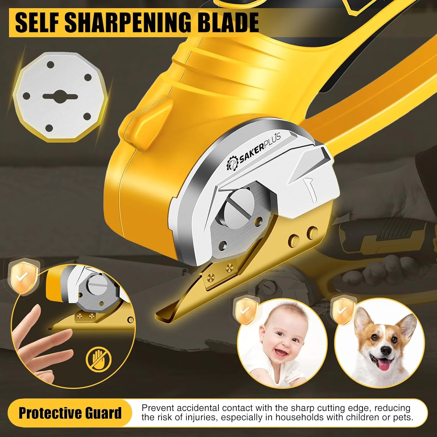 SakerPlus Cordless Electric Scissors - Image 7