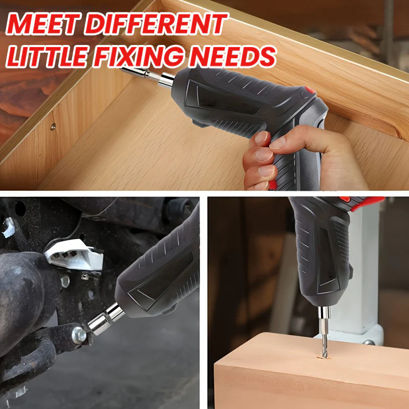 Sakerplus Cordless Electric Screwdriver with Bits - Image 11