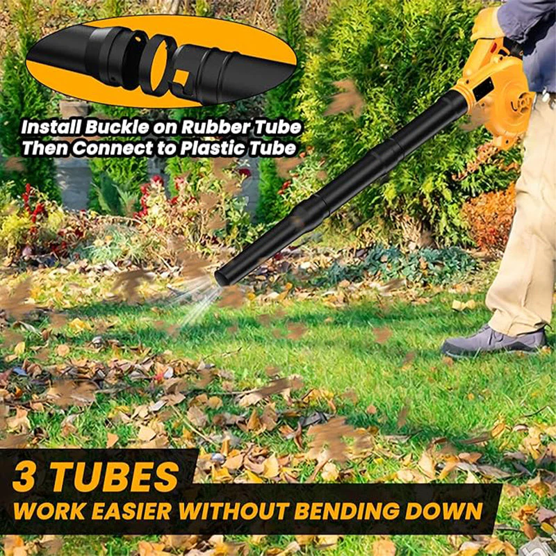Sakerplus Cordless Jobsite Leaf Blower Vacuum - Image 10