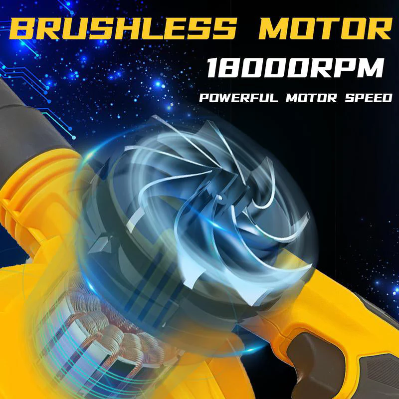 Sakerplus Cordless Jobsite Leaf Blower Vacuum - Image 11