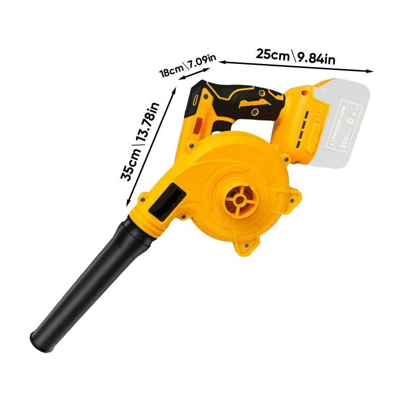 Sakerplus Cordless Jobsite Leaf Blower Vacuum - Image 13
