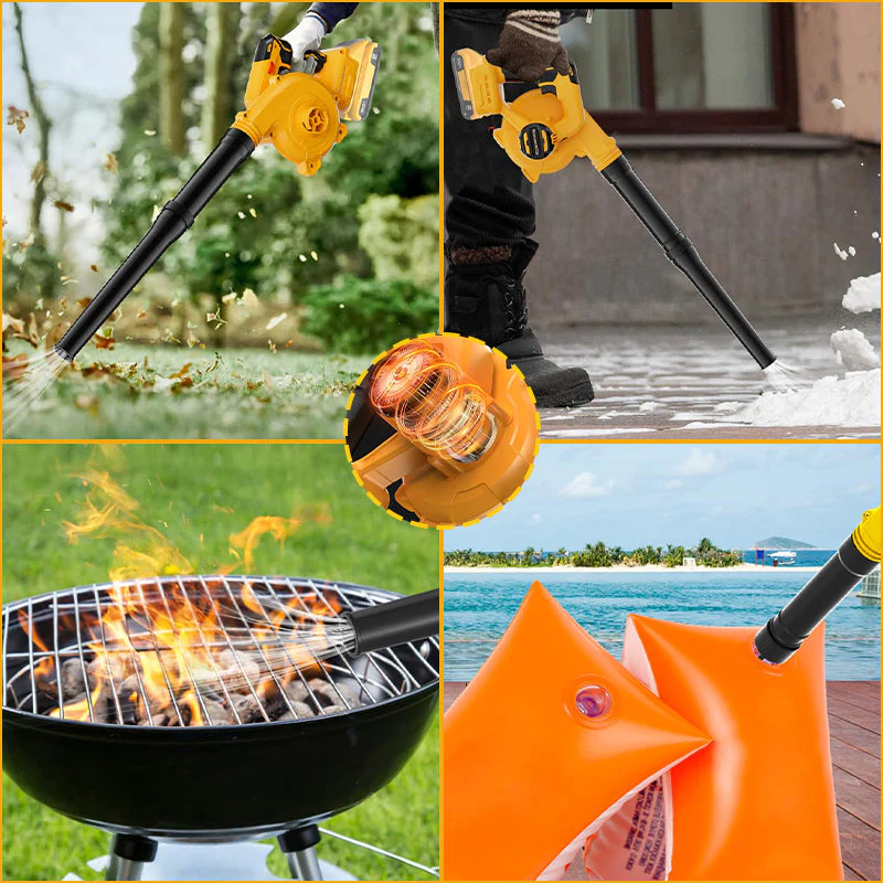 Sakerplus Cordless Jobsite Leaf Blower Vacuum - Image 14
