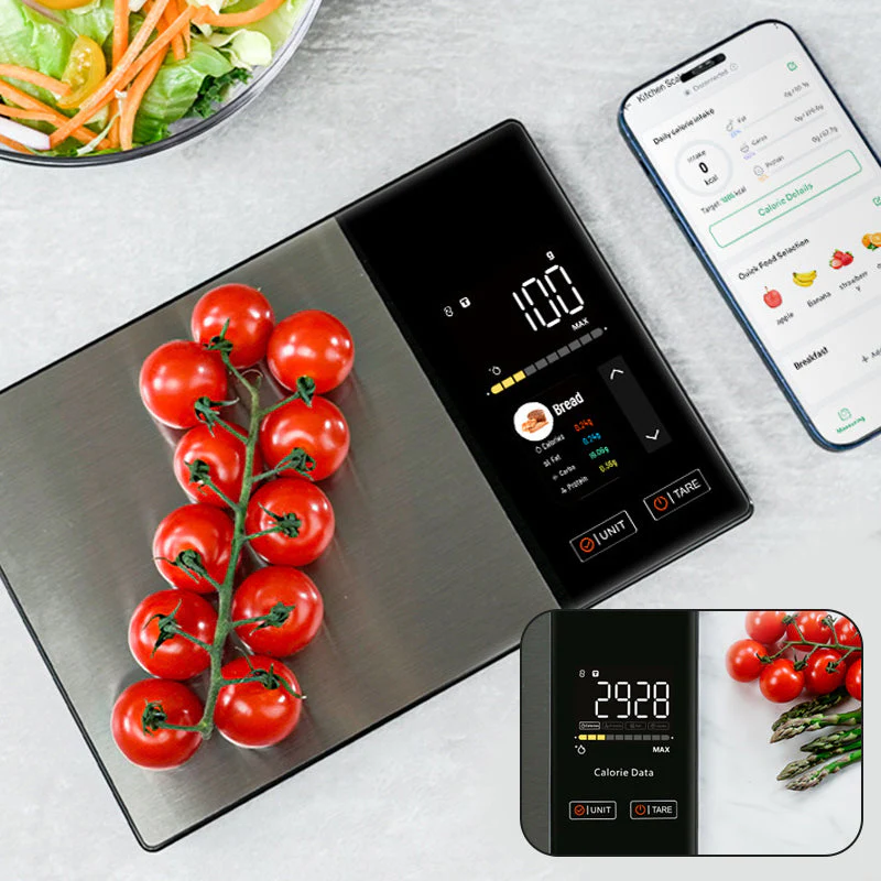 Sakerplus Digital Kitchen Scale with Nutrition Tracking - Image 12