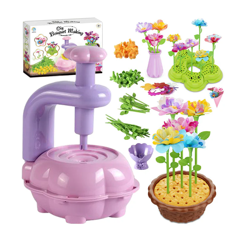 Sakerplus DIY Fabric Flower Craft Kit - Image 11