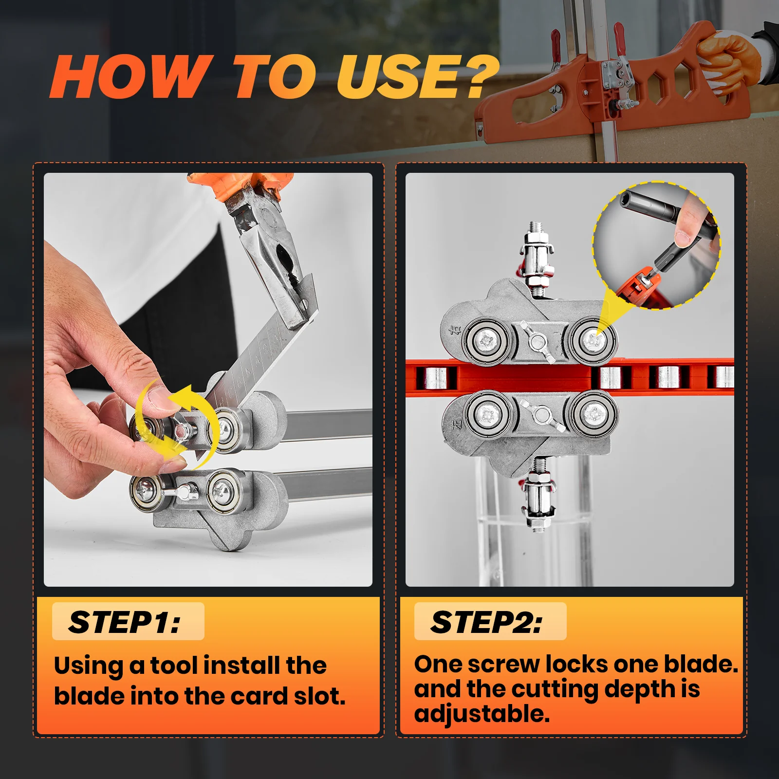 Sakerplus Foldable Drywall Cutting Tool - Image 10