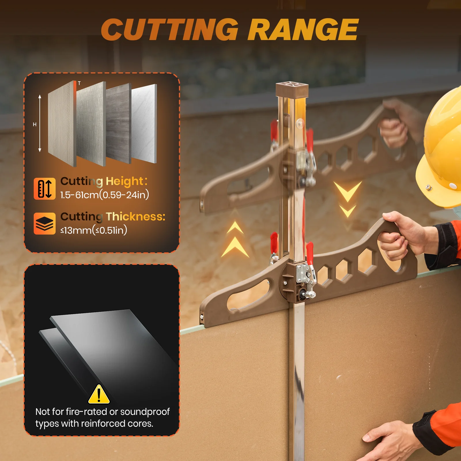 Sakerplus Foldable Drywall Cutting Tool - Image 12