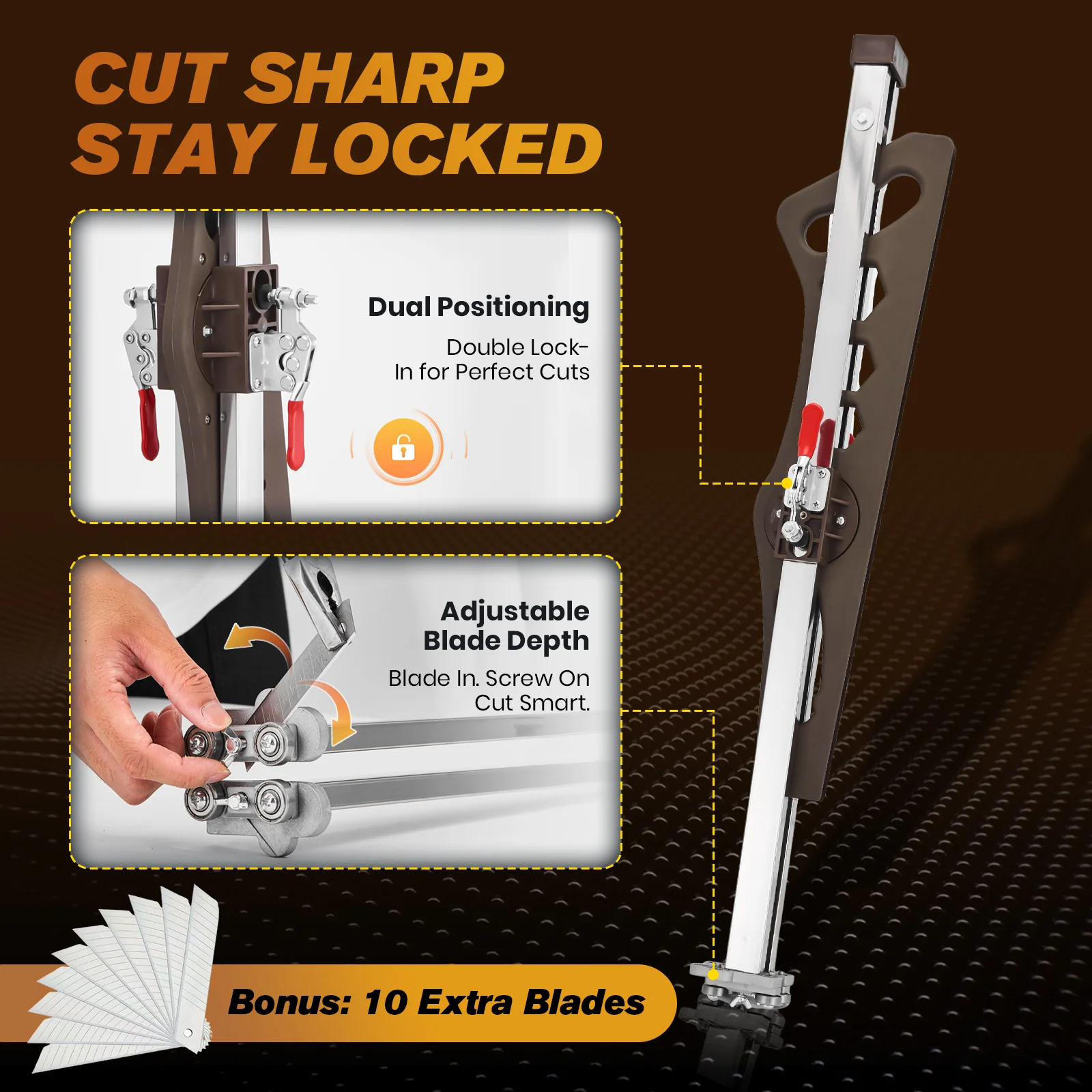 Sakerplus Foldable Drywall Cutting Tool - Image 15