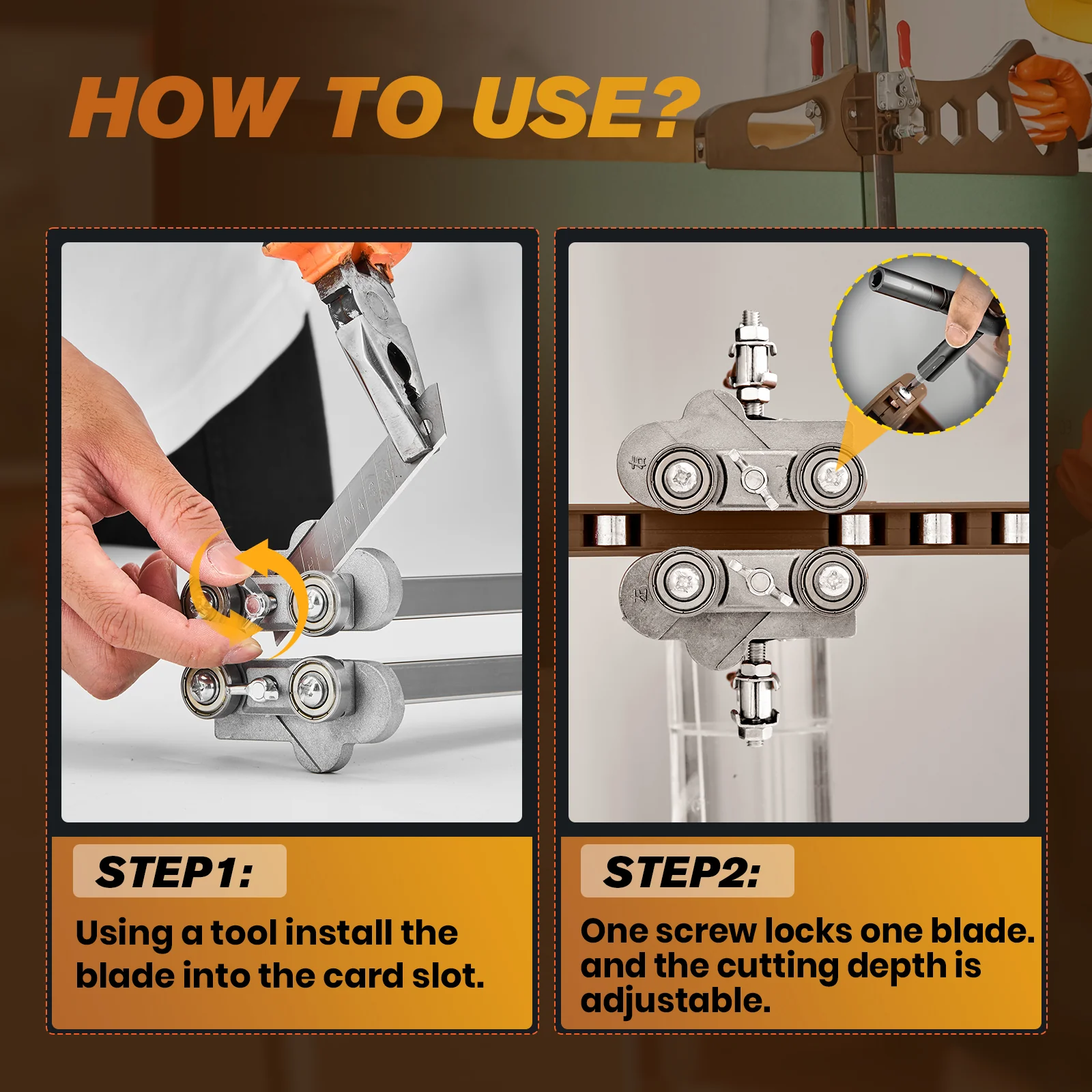 Sakerplus Foldable Drywall Cutting Tool - Image 18