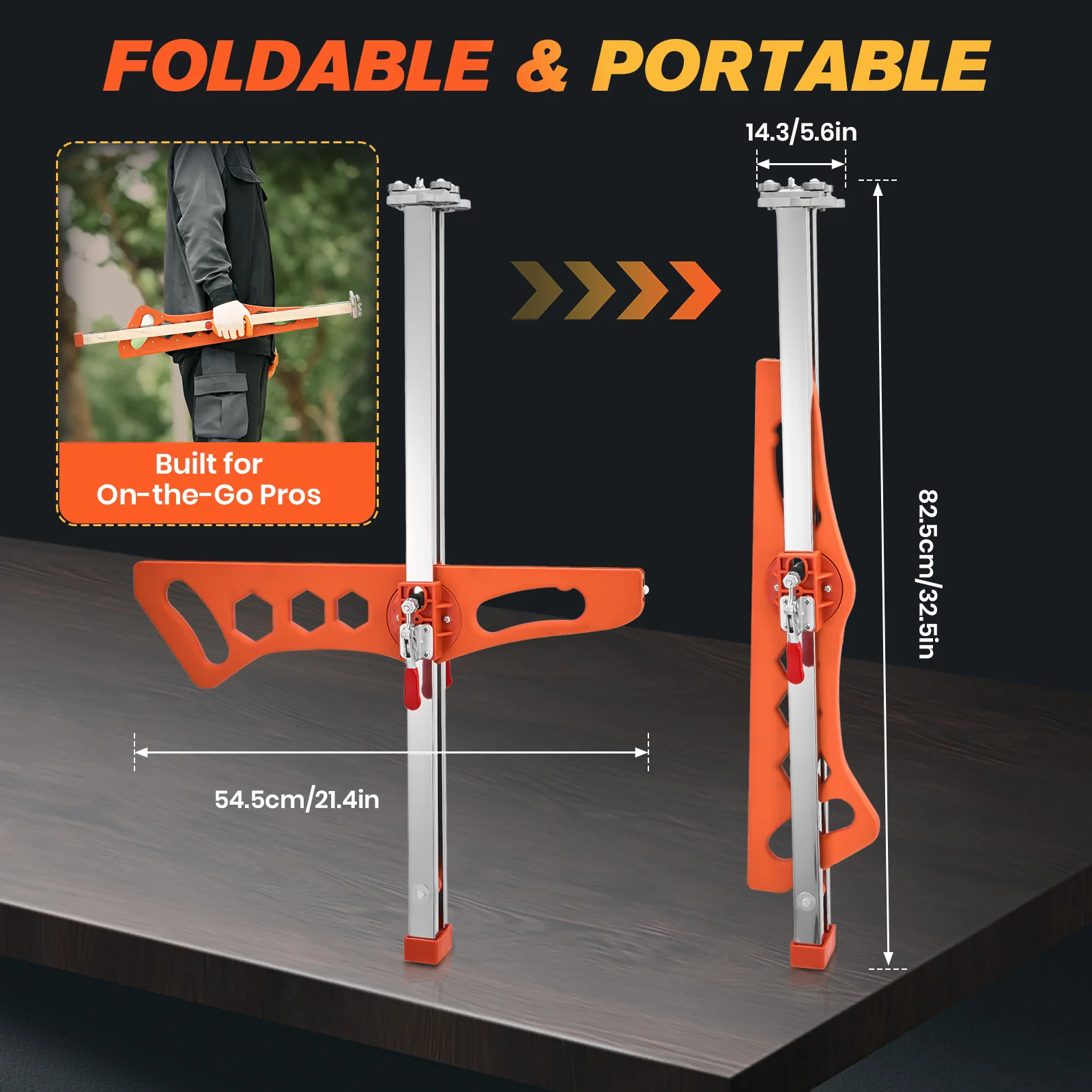 Sakerplus Foldable Drywall Cutting Tool - Image 3