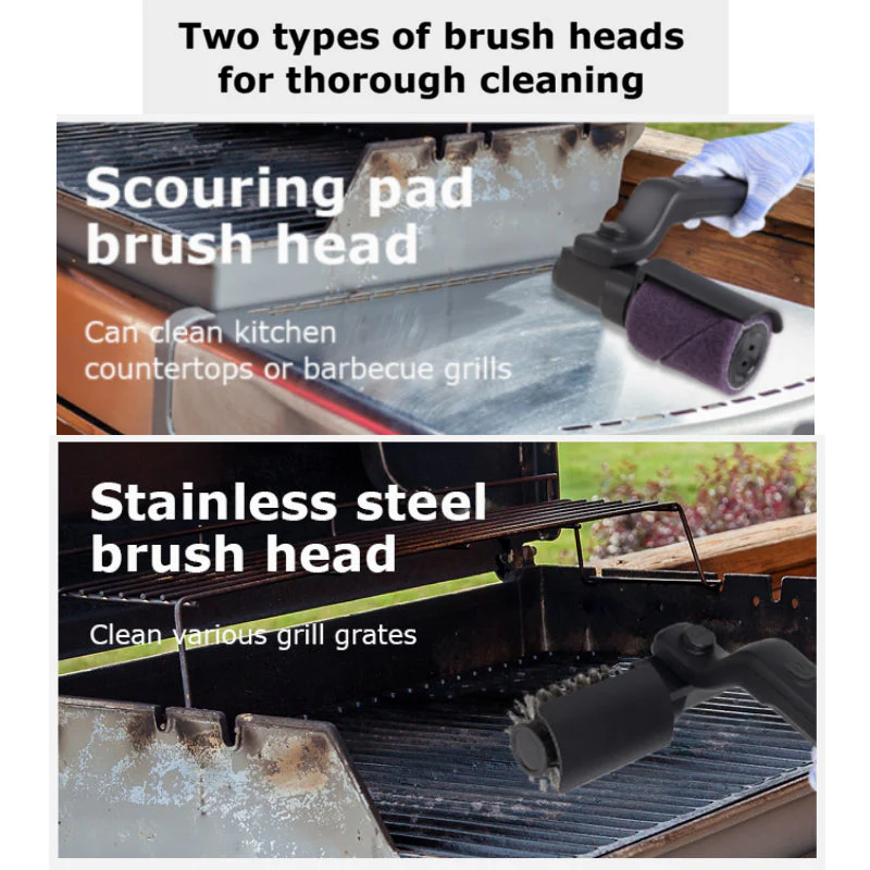 Sakerplus Electric 3-Speed Grill Brush - Image 12