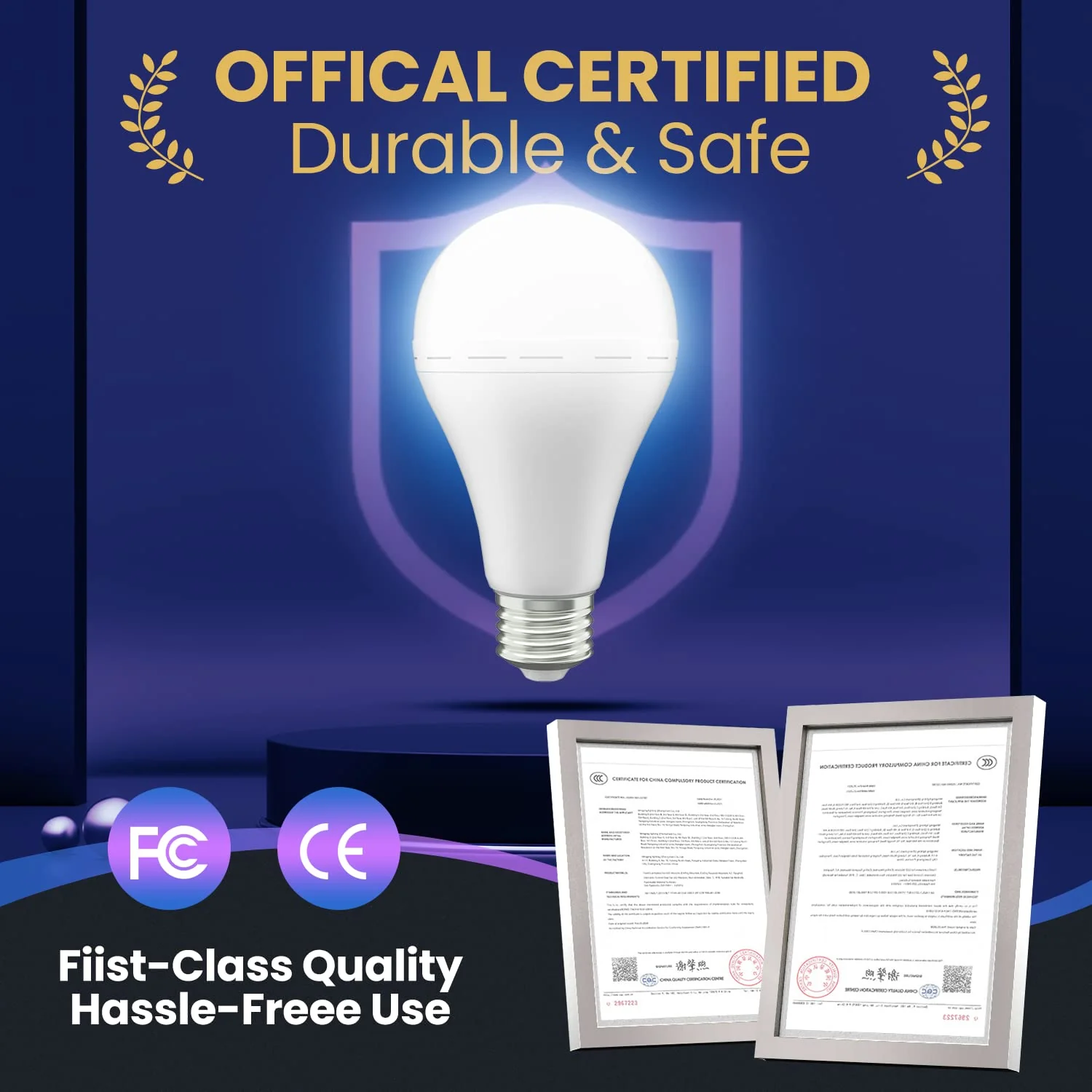 Sakerplus Emergency Rechargeable LED Light Bulbs - Image 6