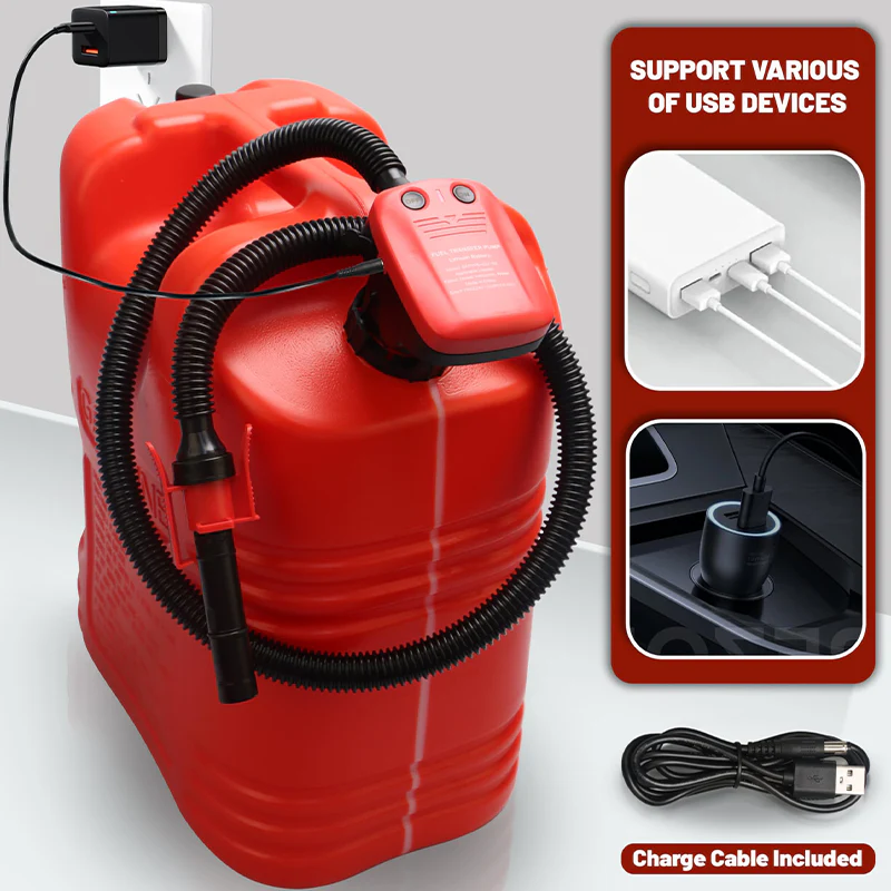 Sakerplus Fuel Transfer Pump Battery Powered - Image 2