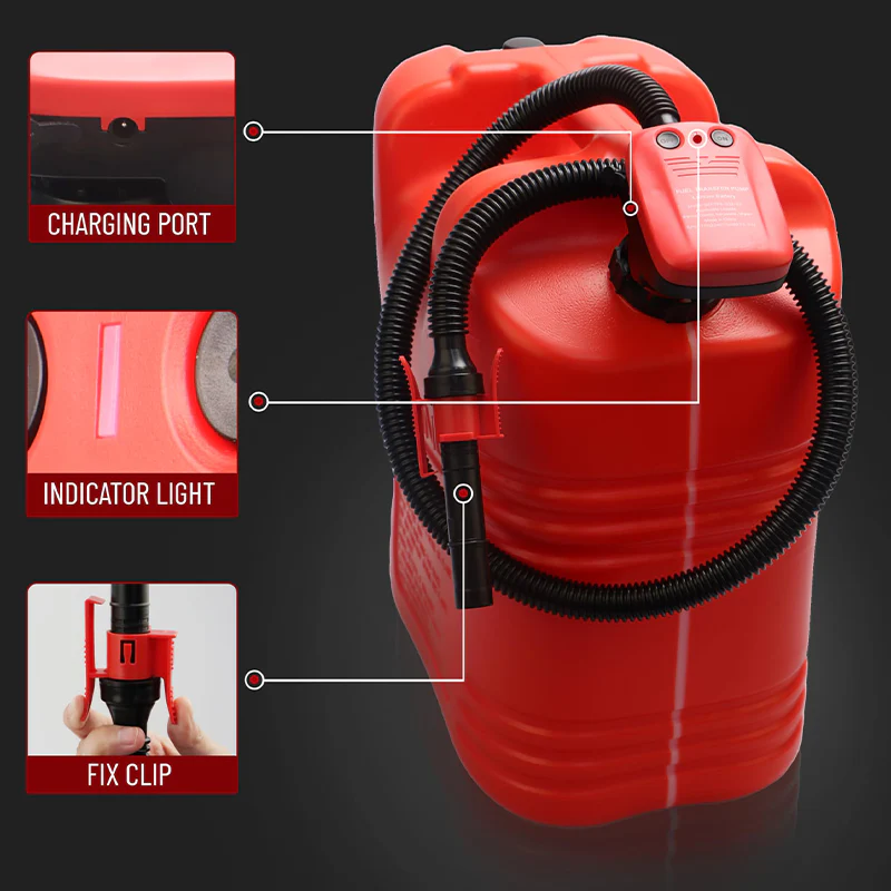 Sakerplus Fuel Transfer Pump Battery Powered - Image 6