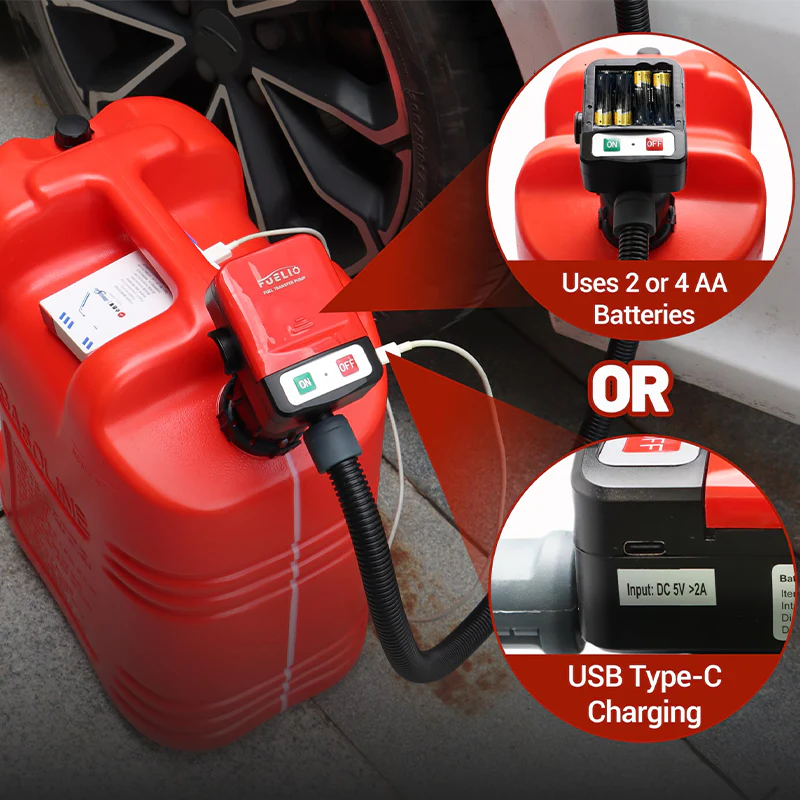 Sakerplus Fuel Transfer Pump Battery Powered - Image 8
