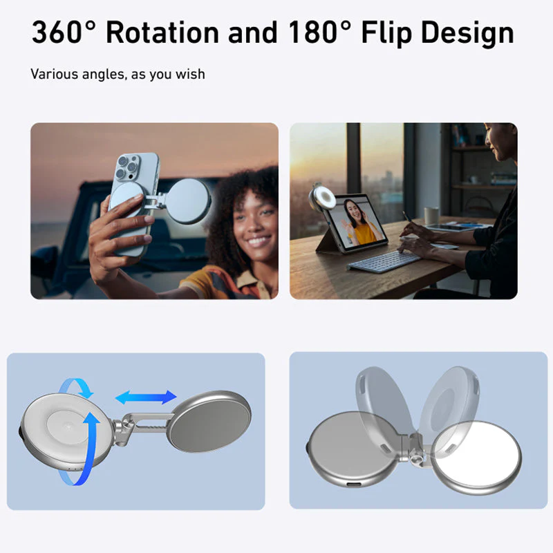 Sakerplus Fun Shot Magnetic Grip & Magnetic Selfie Light - Image 5
